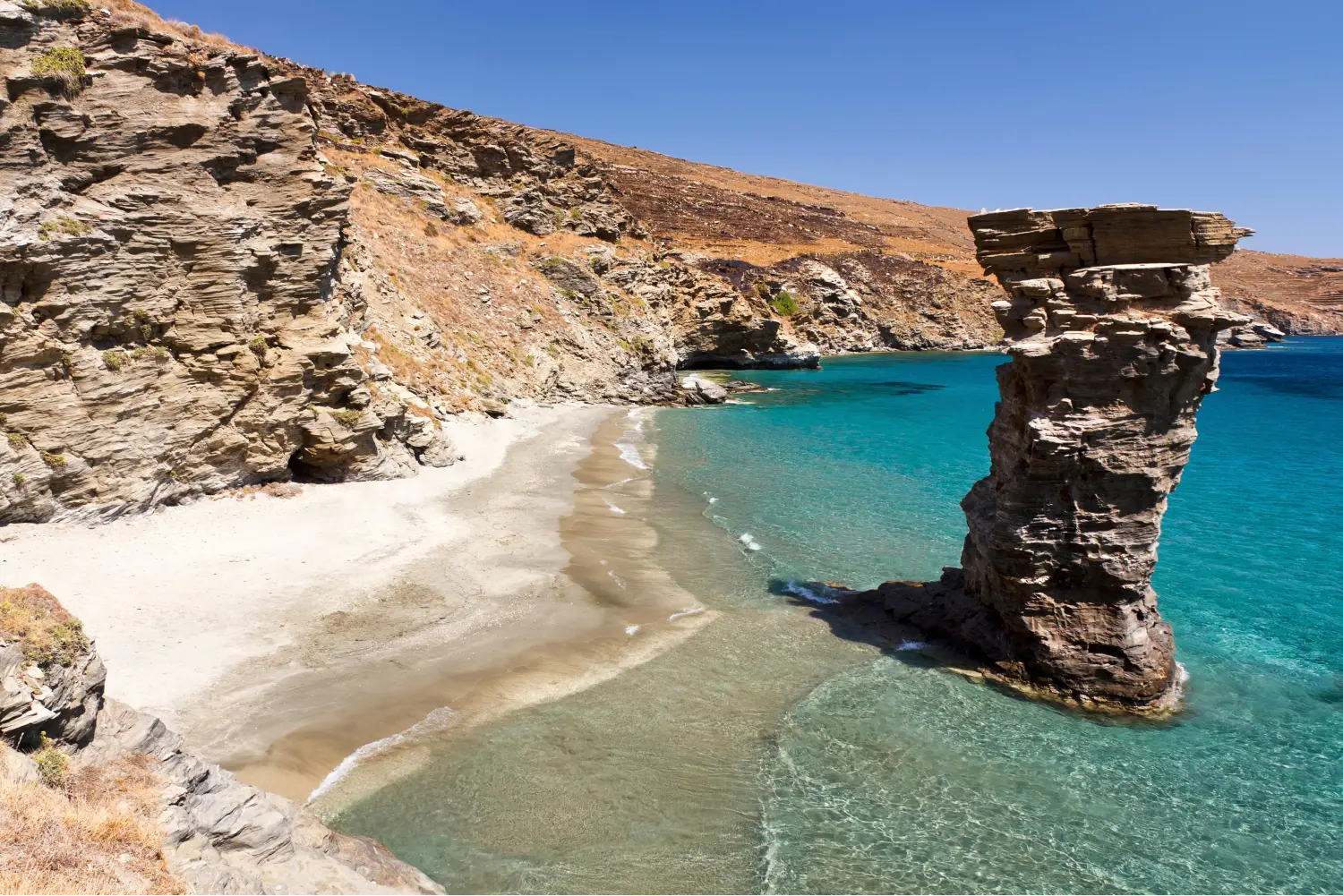 "Tis grias to pidima" Beach in Tinos