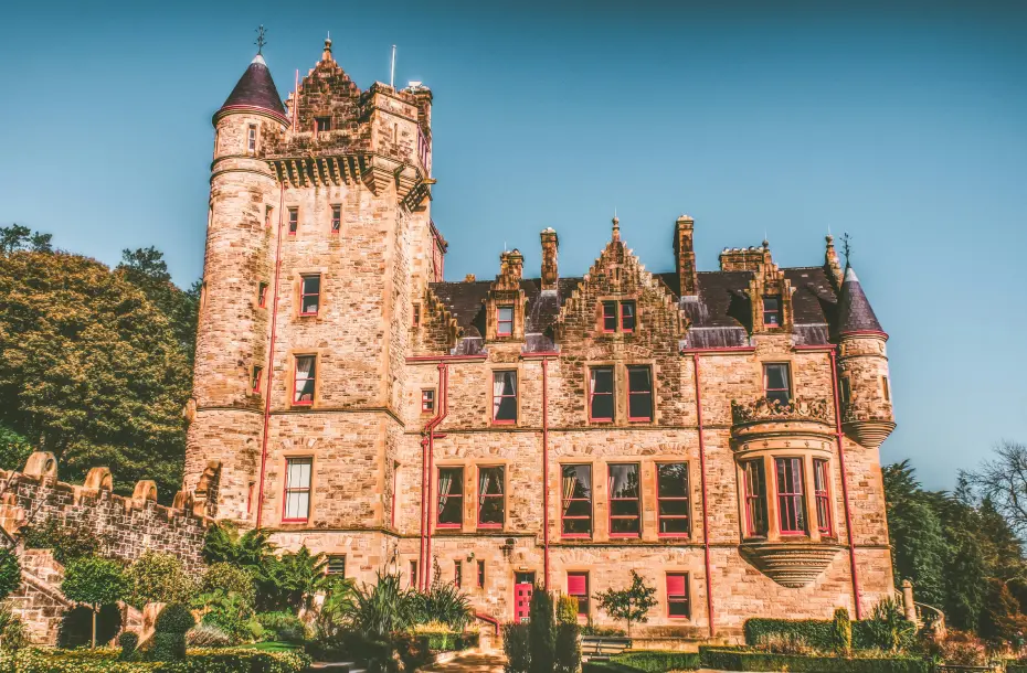 Belfast Castle in Northern Ireland